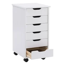 Linon Culton Office + Library Collection 6-Drawer File Cabinet