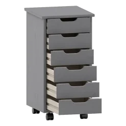 Linon Culton Office + Library Collection 6-Drawer File Cabinet