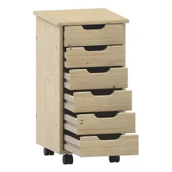 Linon Culton Office + Library Collection 6-Drawer File Cabinet