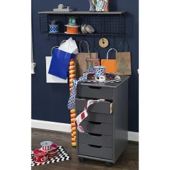 Linon Culton Office + Library Collection 6-Drawer File Cabinet