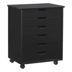 Linon Culton Office + Library Collection 6-Drawer File Cabinet