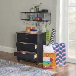 Linon Culton Office + Library Collection 6-Drawer File Cabinet