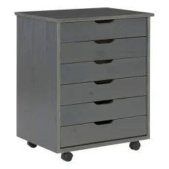 Linon Culton Office + Library Collection 6-Drawer File Cabinet