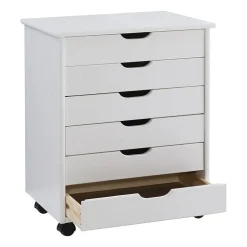 Linon Culton Office + Library Collection 6-Drawer File Cabinet