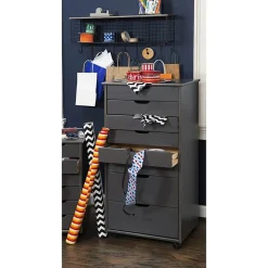 Linon Culton Office + Library Collection 8-Drawer File Cabinet