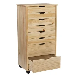 Linon Culton Office + Library Collection 8-Drawer File Cabinet