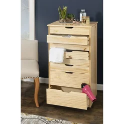 Linon Culton Office + Library Collection 8-Drawer File Cabinet