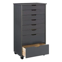 Linon Culton Office + Library Collection 8-Drawer File Cabinet
