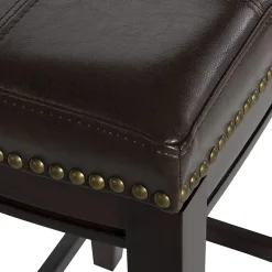 Linon Lakeland Swivel Counter Stool