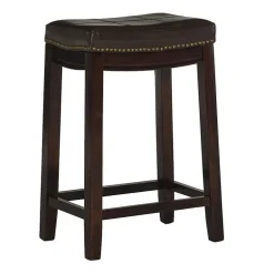 Linon Lakeland Swivel Counter Stool