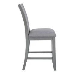Linon Parrilla 2-pc. Counter Height Upholstered Bar Stool