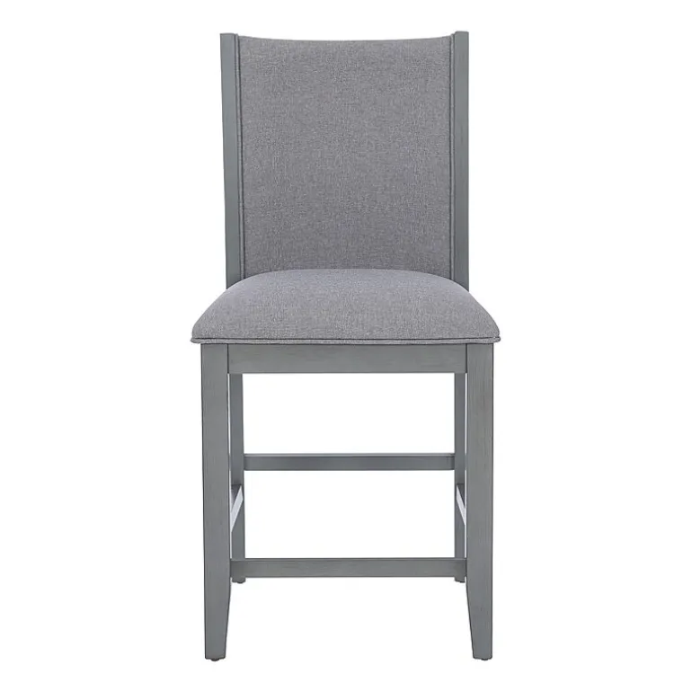 Linon Parrilla 2-pc. Counter Height Upholstered Bar Stool