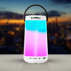 LINSAY® LED Light Party Show Indoor/Outdoor Bluetooth Speaker