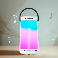 LINSAY® LED Light Party Show Indoor/Outdoor Bluetooth Speaker