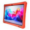LINSAY® 10.1 Octa Core 128Gb Android 15 Tablet Kids Red