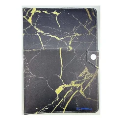 LINSAY® 10.1 Octa Core 128Gb Android 15 Tablet Bla Gold Case