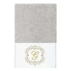 Linum Home Textiles Monica Gold 2-pc. Embellished Hand Towel