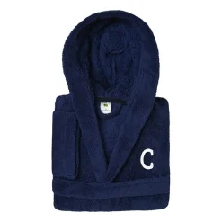 Linum Home Textiles Personalized Kids Bathrobe Unisex Long Sleeve Long Length Robe