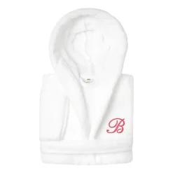 Linum Home Textiles Personalized Kids Bathrobe Unisex Long Sleeve Long Length Robe