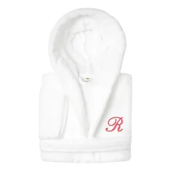 Linum Home Textiles Personalized Kids Bathrobe Unisex Long Sleeve Long Length Robe