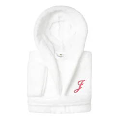 Linum Home Textiles Personalized Kids Bathrobe Unisex Long Sleeve Long Length Robe