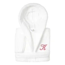 Linum Home Textiles Personalized Kids Bathrobe Unisex Long Sleeve Long Length Robe