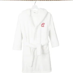 Linum Home Textiles Personalized Kids Bathrobe Unisex Long Sleeve Long Length Robe