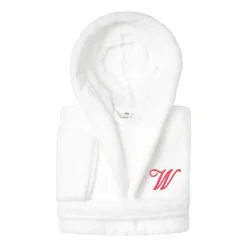 Linum Home Textiles Personalized Kids Bathrobe Unisex Long Sleeve Long Length Robe