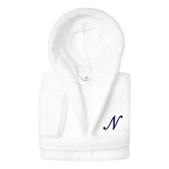 Linum Home Textiles Personalized Kids Bathrobe Unisex Long Sleeve Long Length Robe