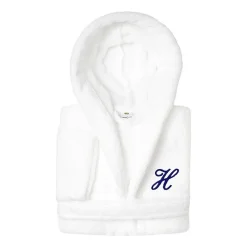 Linum Home Textiles Personalized Kids Bathrobe Unisex Long Sleeve Long Length Robe