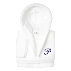 Linum Home Textiles Personalized Kids Bathrobe Unisex Long Sleeve Long Length Robe