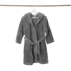 Linum Home Textiles Plus Kids Bathrobe Unisex Long Sleeve Long Length Robe