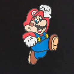 Little & Big Kid Boys Crew Neck Short Sleeve Oversized Super Mario Graphic T-Shirt