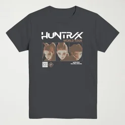 Little & Big Kid Boys Crew Neck Short Sleeve Regular Fit KPOP Demon Hunters Graphic T-Shirt