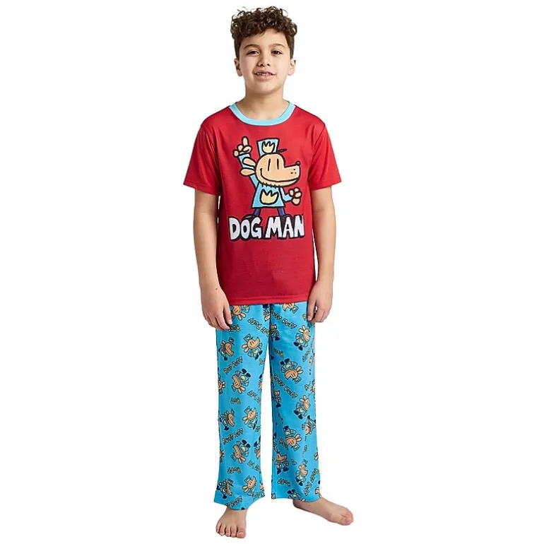 Little & Big Kid Boys Crew Neck Short Sleeve 3-pc. Pajama Set