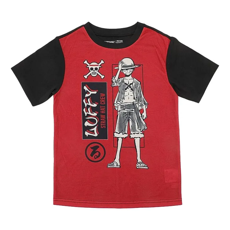 Little & Big Kid Boys Crew Neck Short Sleeve 3-pc. Pajama Set
