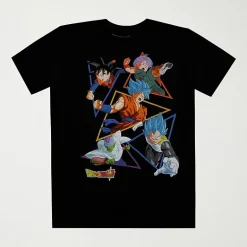 Little & Big Kid Boys Crew Neck Short Sleeve Regular Fit Dragon Ball Z Graphic T-Shirt