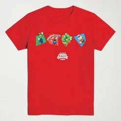 Little & Big Kid Boys Crew Neck Short Sleeve Regular Fit Super Mario Graphic T-Shirt