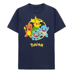 Little & Big Kid Boys Crew Neck Short Sleeve Regular Fit Pokemon Graphic T-Shirt