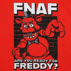 Little & Big Kid Boys Five Nights at Freddys Crew Neck Short Sleeve 4-pc. Pajama Set