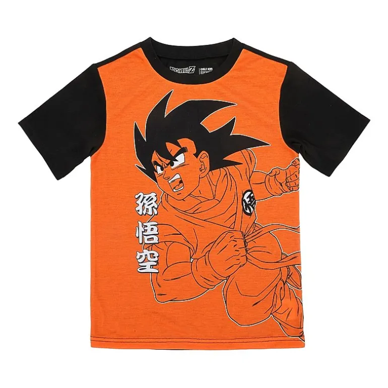 Little & Big Kid Boys Naruto Crew Neck Short Sleeve 4-pc. Pajama Set