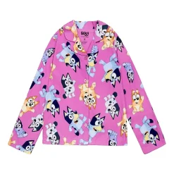 Little & Big Kid Girls Bluey Long Sleeve 2-pc. Pajama Set