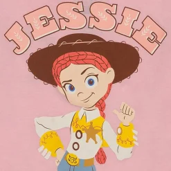 Little & Big Kid Girls Crew Neck Short Sleeve Regular Fit Jessie Graphic T-Shirt