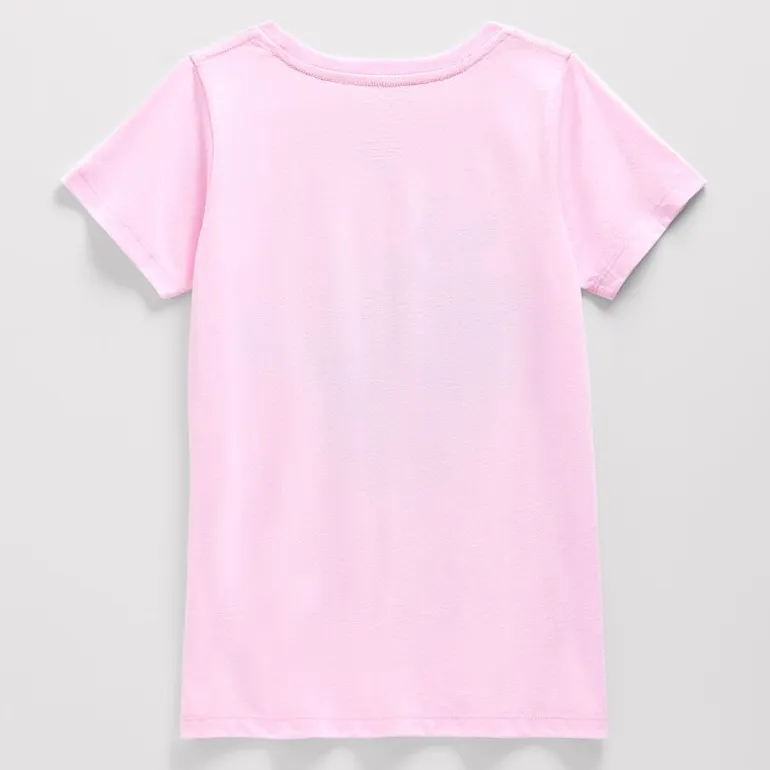 Little & Big Kid Girls Crew Neck Short Sleeve Regular Fit Powerpuff Girls Graphic T-Shirt