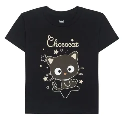 Little & Big Kid Girls Crew Neck Short Sleeve Regular Fit Hello Kitty Graphic T-Shirt