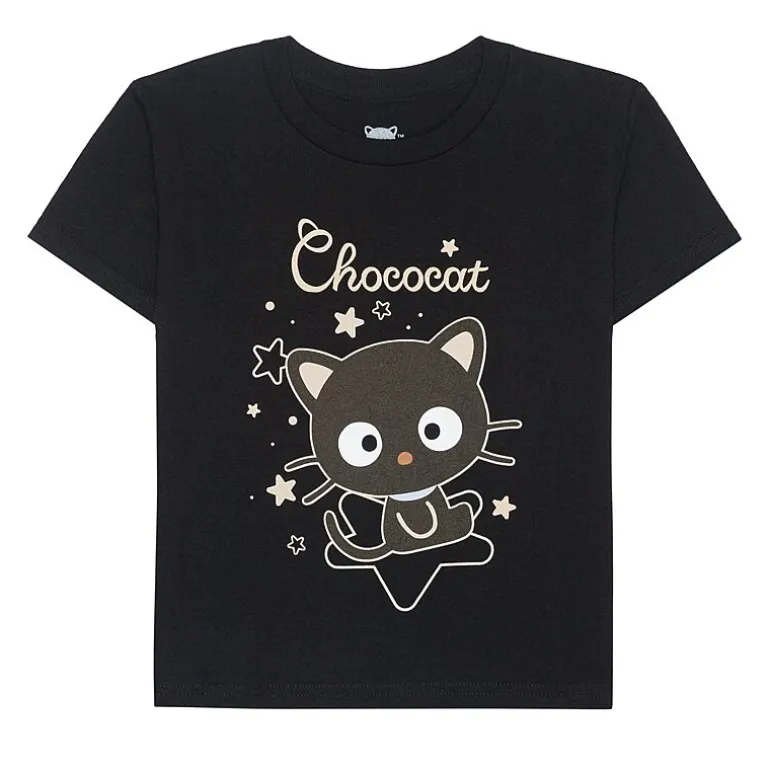 Little & Big Kid Girls Crew Neck Short Sleeve Regular Fit Hello Kitty Graphic T-Shirt