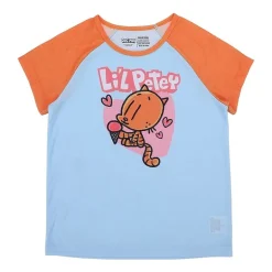 Little & Big Kid Girls Crew Neck Short Sleeve 3-pc. Pajama Set