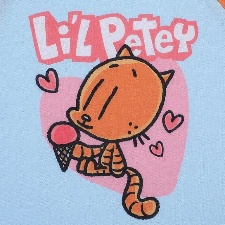 Little & Big Kid Girls Crew Neck Short Sleeve 3-pc. Pajama Set