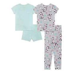 Little & Big Kid Girls Gabby's Dollhouse Crew Neck Short Sleeve 4-pc. Pajama Set