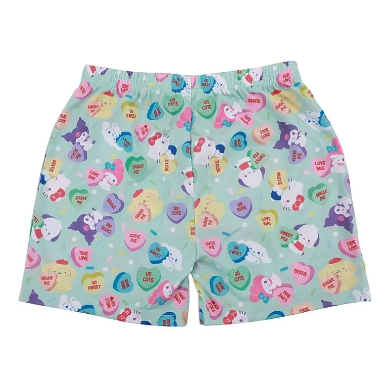 Little & Big Kid Girls Hello Kitty Crew Neck Short Sleeve 3-pc. Pajama Set